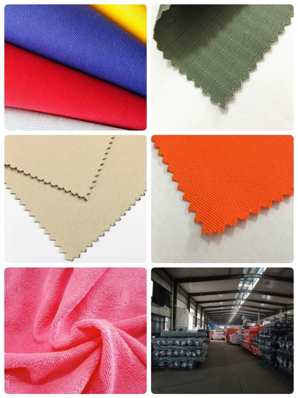 Factory Made 65%Cotton/ 35% Polyester Waterproof & Fr Fabric with 200GSM-380GSM Used in Hospital/Industy/Workwear/Coverall