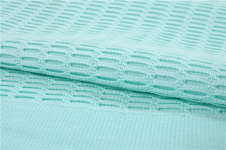 Nfpa 701 Inherent Flame Resistant 100% Polyester Medical Mesh Knitting Curtain Fabric