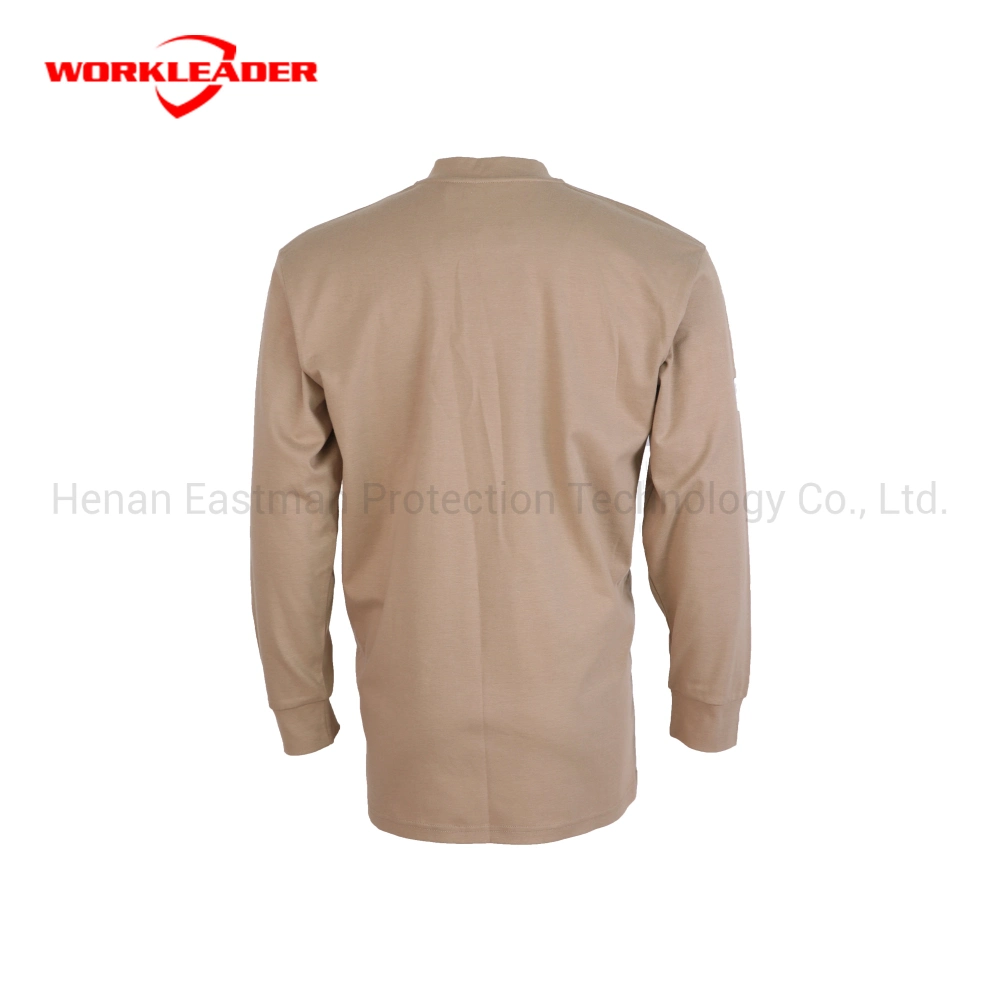 Breathable Fr Interlock Henley Shirt