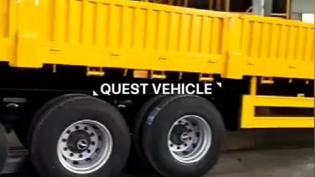 Hersteller: Seitenwand-LKW-Anhänger, isolierter Frachtanhänger mit Bordwand